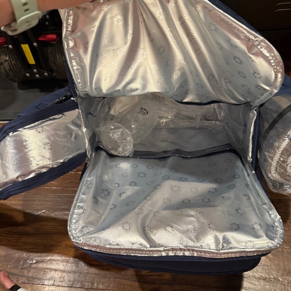 Picnic Backpack for 2 |Picnic Basket |Stylish All-in-One Picnic Bag- insulated - Picture 15 of 16